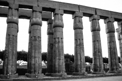 Säulen des Luxor-Tempels