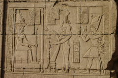 Relief im Sobek-Tempel Kom-Ombo