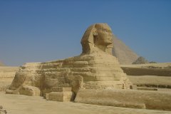 Der Sphinx in Gizeh