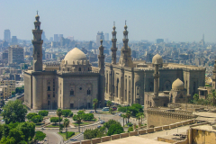 Die Sultan-Hasan-Moschee in Kairo