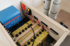 Batterietrennschalter, Hauptsicherung undHauptverteilung