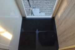 Dusche ist fertig