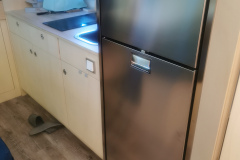 Die Schutzfolie am Kühlschrank hat ausgedient