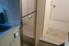 Die Schutzfolie am Kühlschrank hat ausgedient