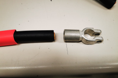 Batterieanschluss vorbereiten