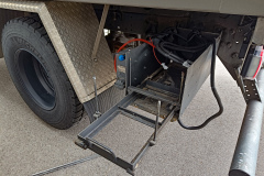 Demontage alter Batteriekasten