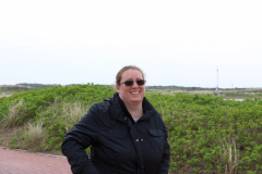 Anja auf der Düne
