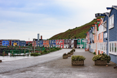 Hafengebiet auf Helgoland