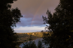 Regenbogen am Lago Albano