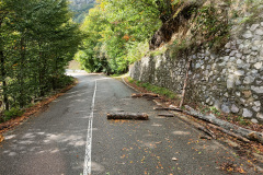Straßenblockade