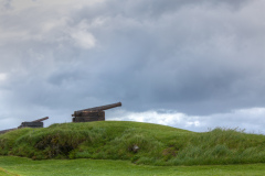 Guns on Duart Castle