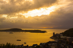 Sunset on Oban