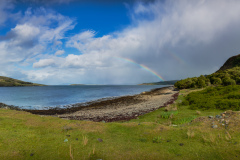 Rainbow over the Inner Sound - Isle of Skye