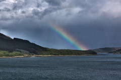Rainbow on Loch Ainort