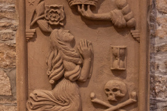 Gravestone in St. Magnus Cathedral