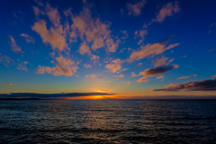 Sunset on Portgordon