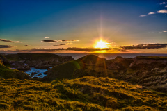 Sunset on Portknockie