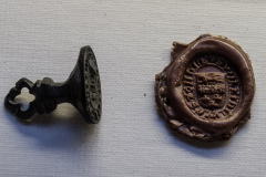 Siegel mit Siegelstempel