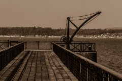 Landungssteg zu Blackness Castle