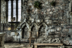 Altarraum der St. Mary\'s Abbey (rechts)
