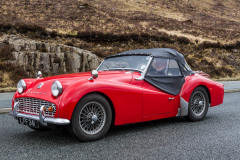 Triumph Oldtimer auf Skye