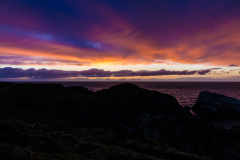 Sonnenuntergang bei Portknockie