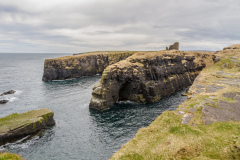 Cliffs and Castle of Old Wick