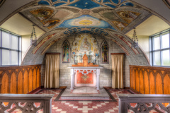 Altarraum der Italienischen Kapelle auf Orkney