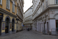 Straßenzug in Wien