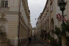 Straßenzug in Wien